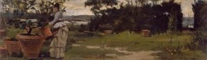 Garden In Bellariva — Silvestro Lega