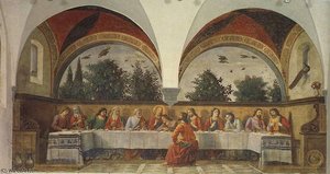 The Last Supper — Domenico Ghirlandaio