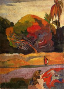 Women At The Riverside — Eugène Henri Paul Gauguin
