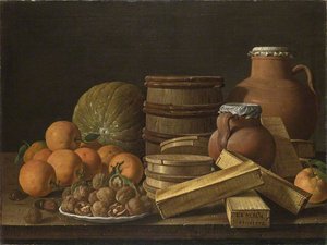 Still Life With Oranges And Walnuts — Luis Egidio Meléndez