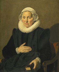 Portrait Of Sara Andriesdr. Hessix — Frans Hals I, Dutch Golden Age