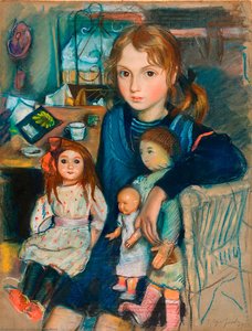 Katya — Zinaida Serebriakova, Impressionism