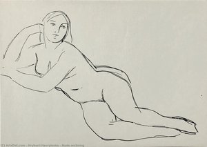 Nude Reclining — Hryhorii Havrylenko