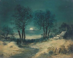 Landscape In Moonlight — Frank Taylor