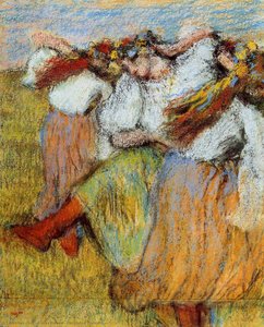 Ukrainian Dancers — Edgar Degas