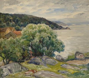 Landscape near Hvitsten