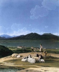 View of lake tegern