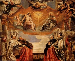 The Trinity Adored By The Duke Of Mantua And His Family — Peter Paul Rubens
