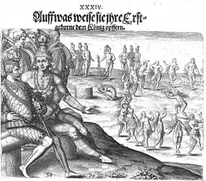 America — Jacques Le Moyne De Morgues
