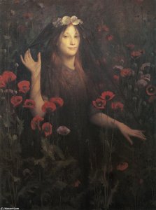 Death The Bride — Thomas Cooper Gotch