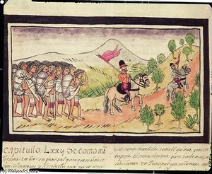 The Totonac Indians Helping The Conquistadors — Diego Homem
