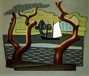 Early American Landscape — Stuart Davis