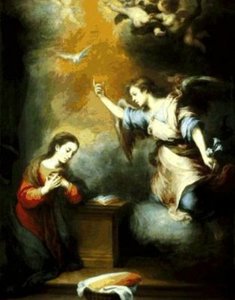 Annunciation — Bartolomé Esteban Murillo