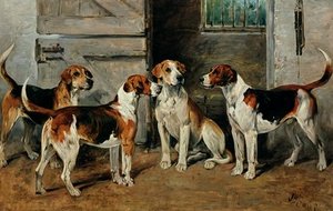 Study Of Hounds — John Emms