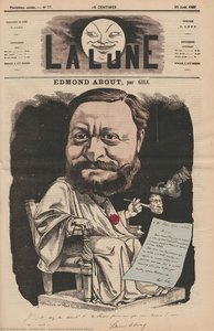 Caricature Of Edmond About — André Gill