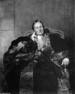 Portrait Of A Marquise — Hippolyte-paul Delaroche