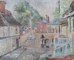 A Square In A Country Village — Alan Francis Clutton Brock