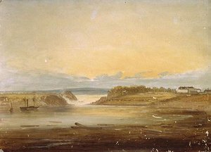 Sarps Fossen (chute D'eau) — Peder Balke, Romanticism