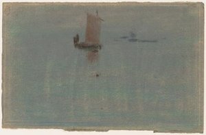 Boats At Evening — Arthur B. Davies