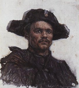 The Head Of Soldier-drummer — Vasily Ivanovich Surikov