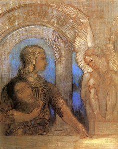 Mystical Knight — Odilon Redon, Post-impressionism