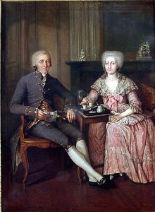 Portrait De M. Et Mme De Sallenave — Butay Jean Baptiste
