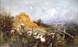 Driving Geese, Early Evening