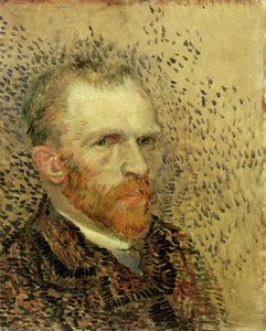 Self Portrait — Vincent Willem Van Gogh, Post-impressionism