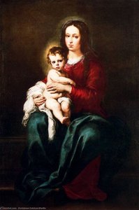 Virgin And The Child 3 — Bartolomé Esteban Murillo