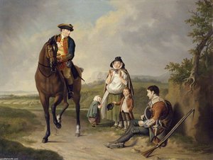 Marquess Of Granby Relieving A Sick Soldier — Edward Penny