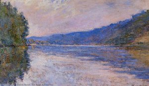 The Seine At Port-villez — Claude Monet