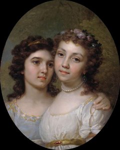 Lizonka And Dasha Serfs Na Lvov — Vladimir Lukich Borovikovsky