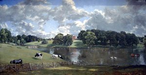 Wivenhoe Park, Essex — John Constable, Romantic Landscape