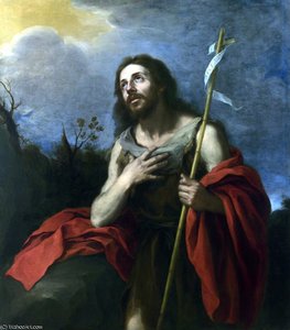 Saint John The Baptist In The Wilderness — Bartolomé Esteban Murillo