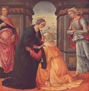 The Visitation — Domenico Ghirlandaio