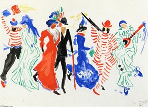 Figures From A Carnival — André Derain