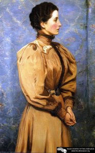 Portrait Of The Baroness Von R. — Lilla Cabot Perry