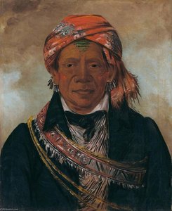 Bód A Sin, Chief Of The Tribe — George Catlin