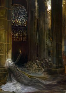 Cathedral Interior — Georges Antoine Rochegrosse