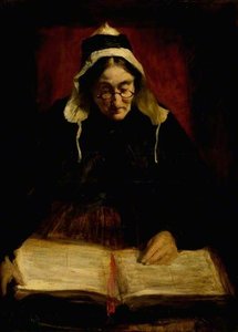 Old Woman Reading — George Paul Chalmers