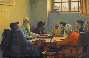 The Seven Rabbis In Jerusalem — Theodoros Ralli