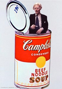 Campbell's Soup Can (beef) — Andy Warhol