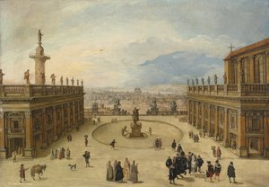 A View of the Campidoglio