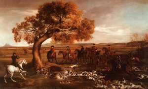 The Grosvenor Hunt — George Stubbs