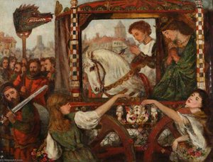 The Theodore Watts Dunton Cabinet The Return Of The Princess — Henry Treffry Dunn