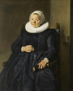 Portrait Of A Woman — Frans Hals I, Dutch Baroque Masters