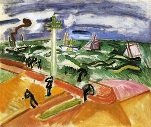 Storm At Sainte Adresse — Raoul Dufy