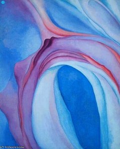 Music, Pink And Blue No. 2 — Georgia O'keeffe