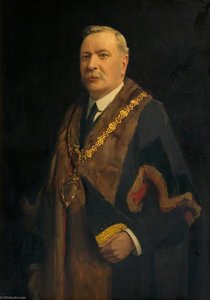 Alderman James Thomas Locker, Jp, Mayor Of Warrington (1923–1925) — John Archibald Alexander Berrie