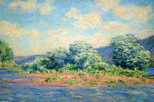 The Seine At Port-villez — Claude Monet, Impressionism